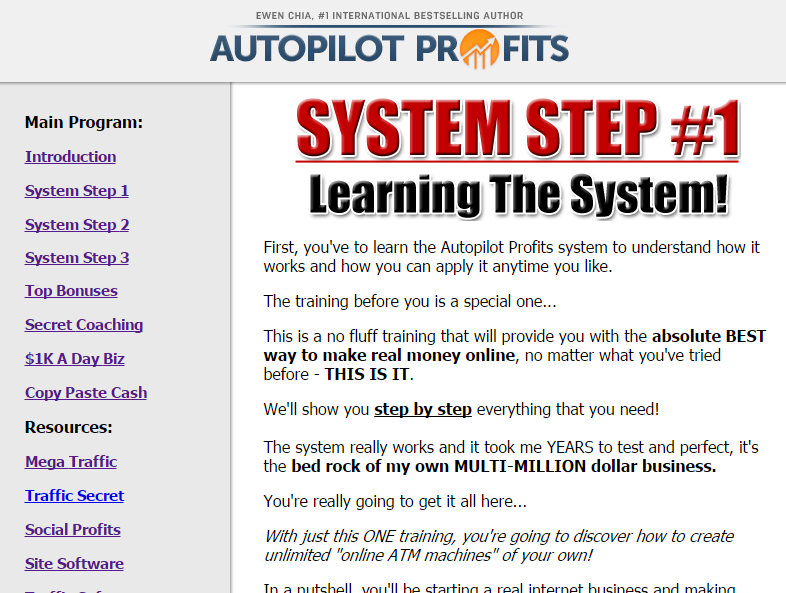 Autopilot Profits review